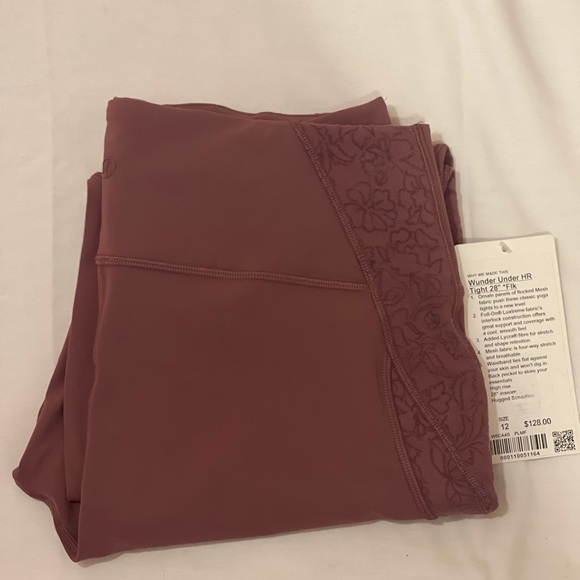 Lululemon Wunder Under HR Tight 28” Flk, Womens 12 - Picture 5 of 8